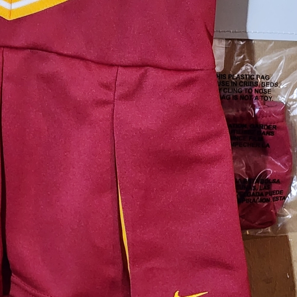 USC TROJANS NIKE HIGH QUALITY STITCHED TODDLER CHEERLEADER DRESS SET - Picture 3 of 10